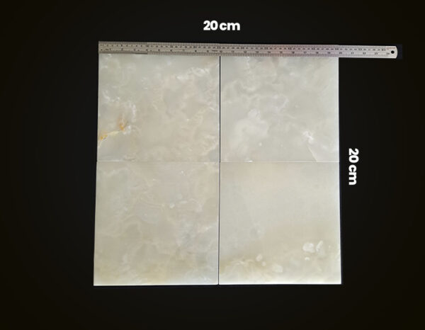 SLABS ONYX TRANSLUCENT 25 x 25 x 01 cm - Image 2