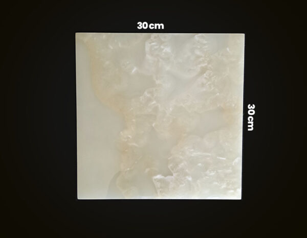 SLABS ONYX TRANSLUCENT 30 x 30 x 01 cm - Image 3